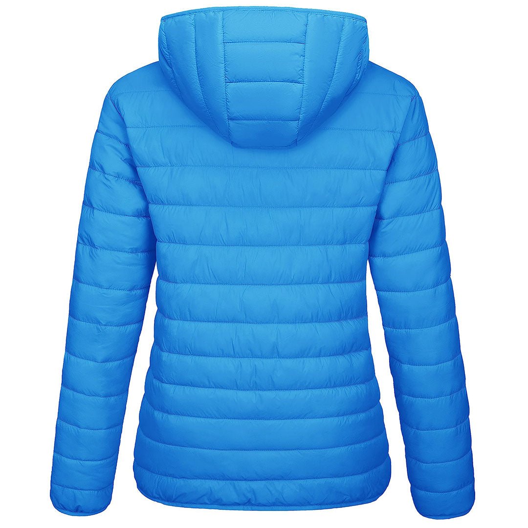 Women's Puffer Jacket Full-zip Water-Resistant Winter Hooded Coat