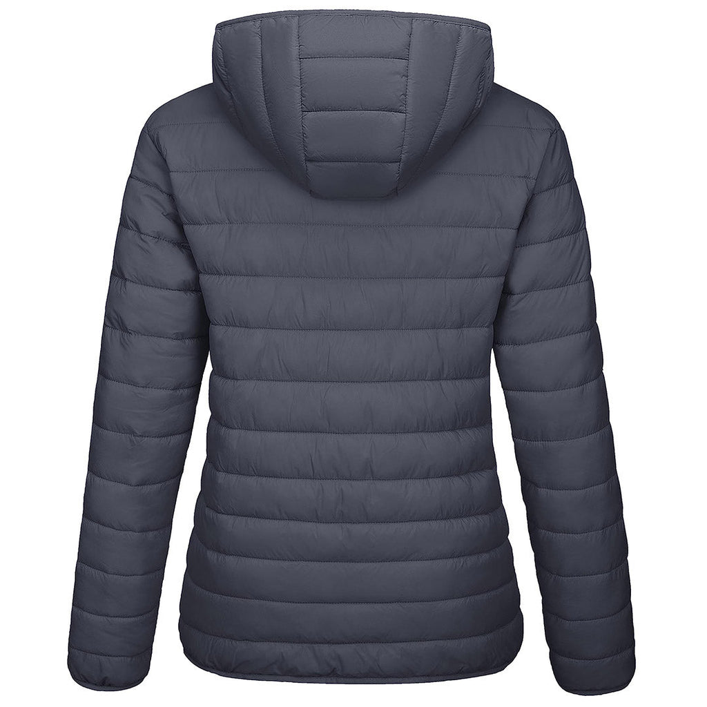 Women's Puffer Jacket Full-zip Water-Resistant Winter Hooded Coat