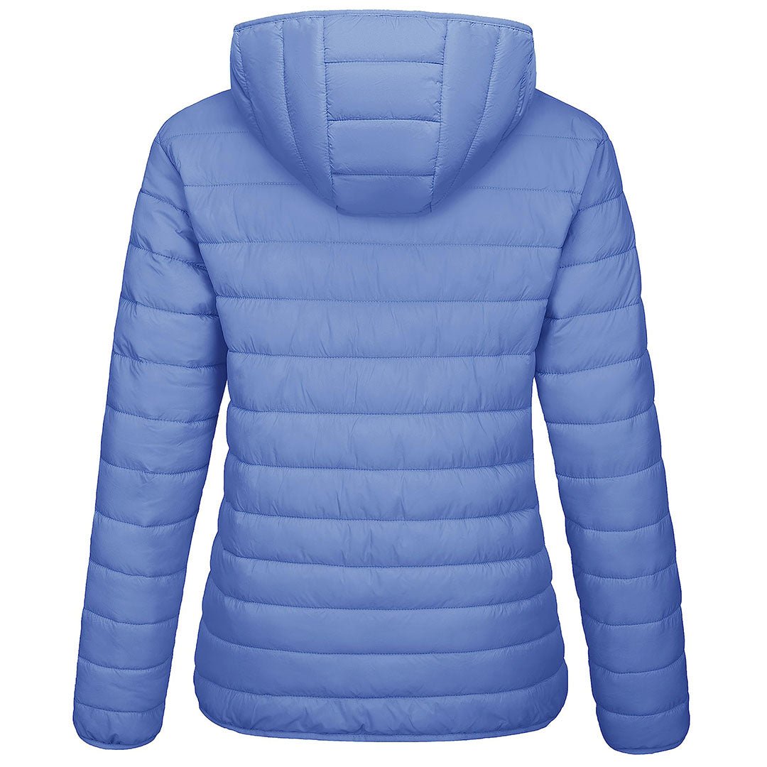 Women's Puffer Jacket Full-zip Water-Resistant Winter Hooded Coat