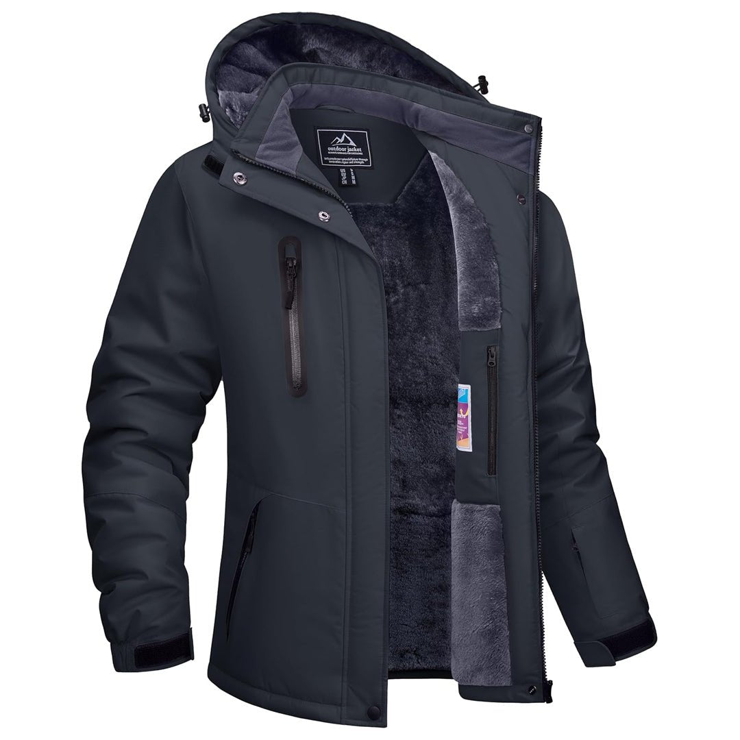 Women's Outdoor Waterproof Hooded Warm Winter Jacket