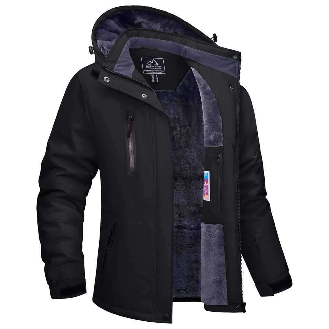 Women's Outdoor Waterproof Hooded Warm Winter Jacket
