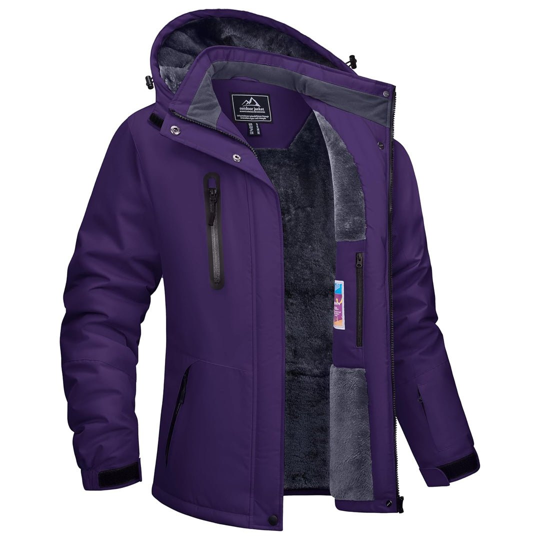 Women's Outdoor Waterproof Hooded Warm Winter Jacket