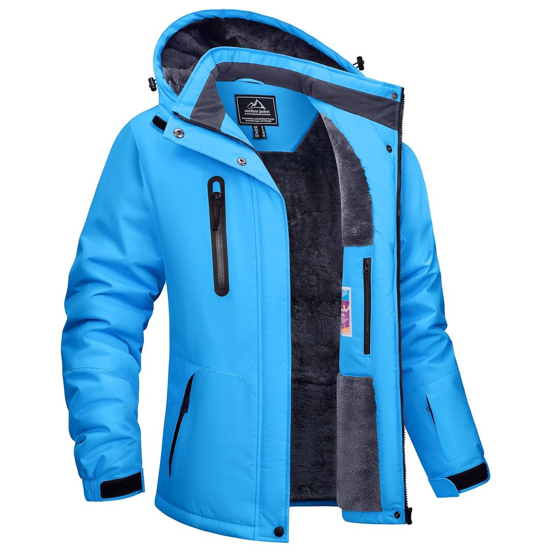 Women's Outdoor Waterproof Hooded Warm Winter Jacket