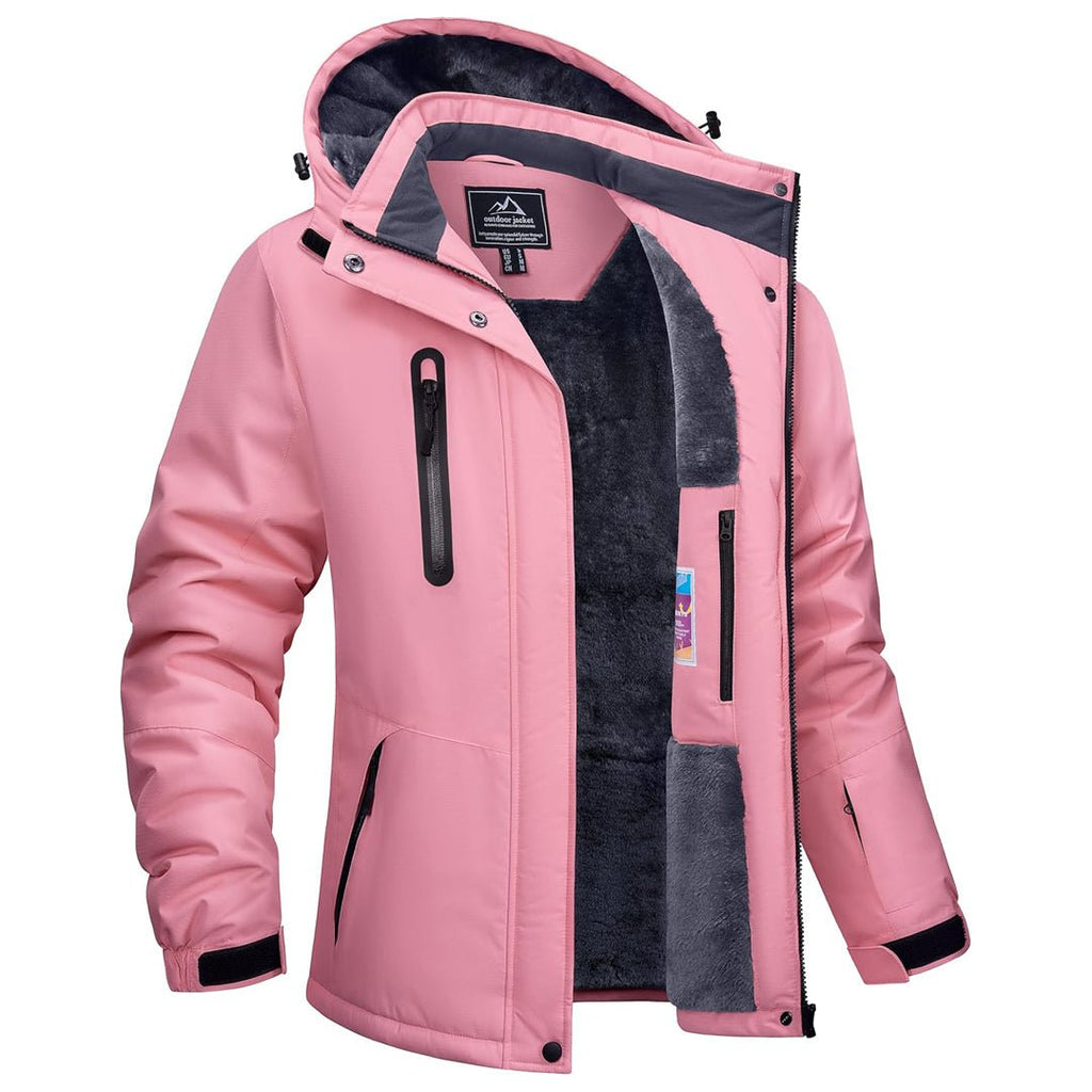 Women's Outdoor Waterproof Hooded Warm Winter Jacket