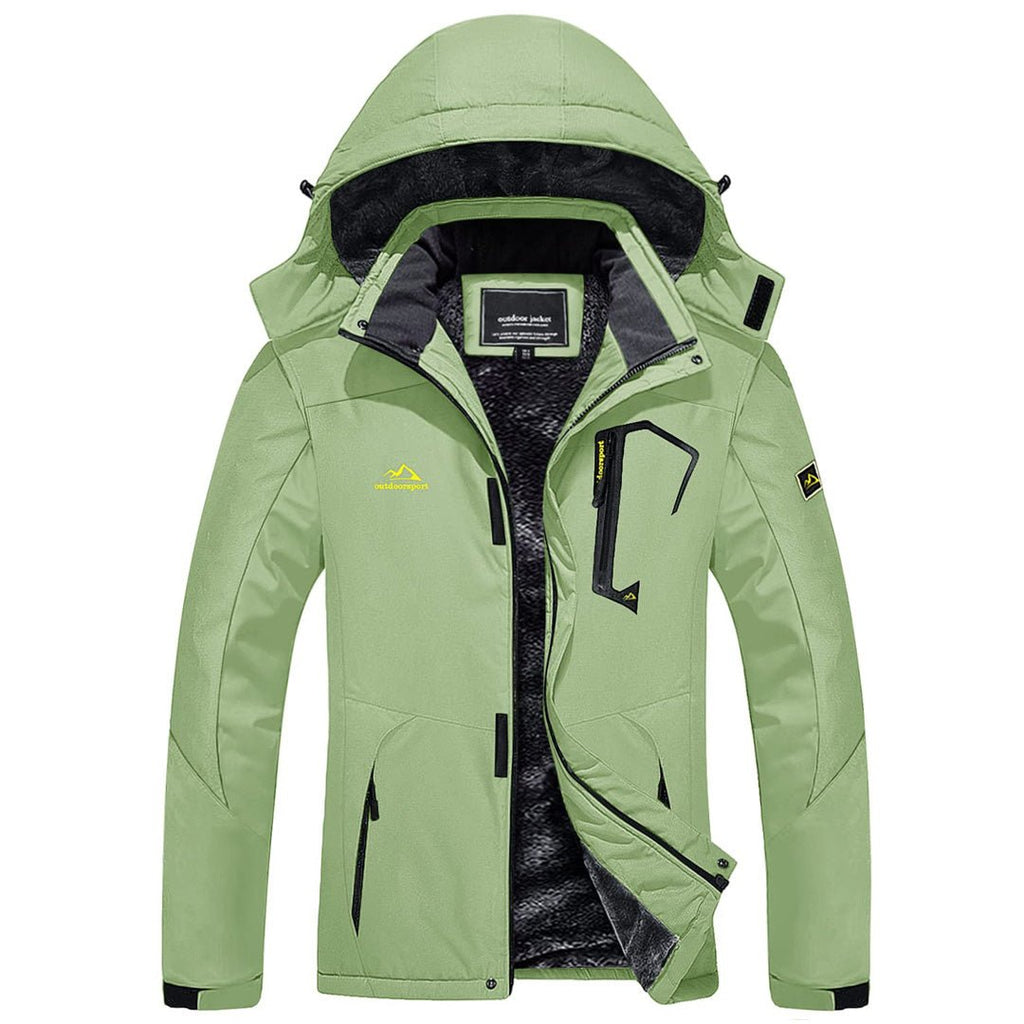 Insulated Fleece Lined Winter Hiking Jacket