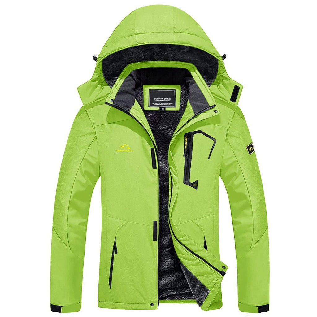 Insulated Fleece Lined Winter Hiking Jacket