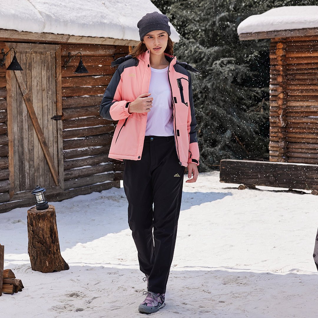 Insulated Fleece Lined Winter Hiking Jacket