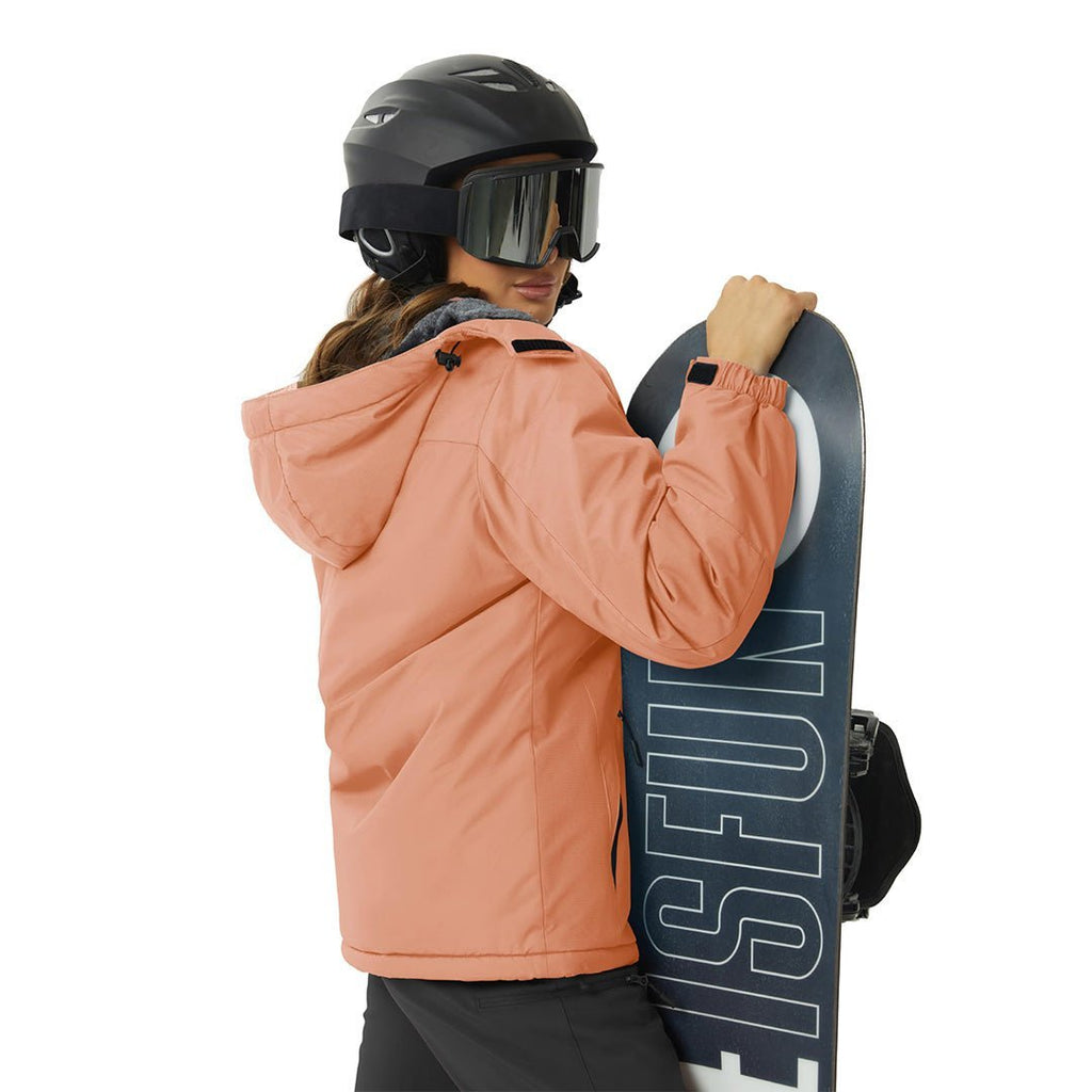 Insulated Fleece Lined Winter Hiking Jacket