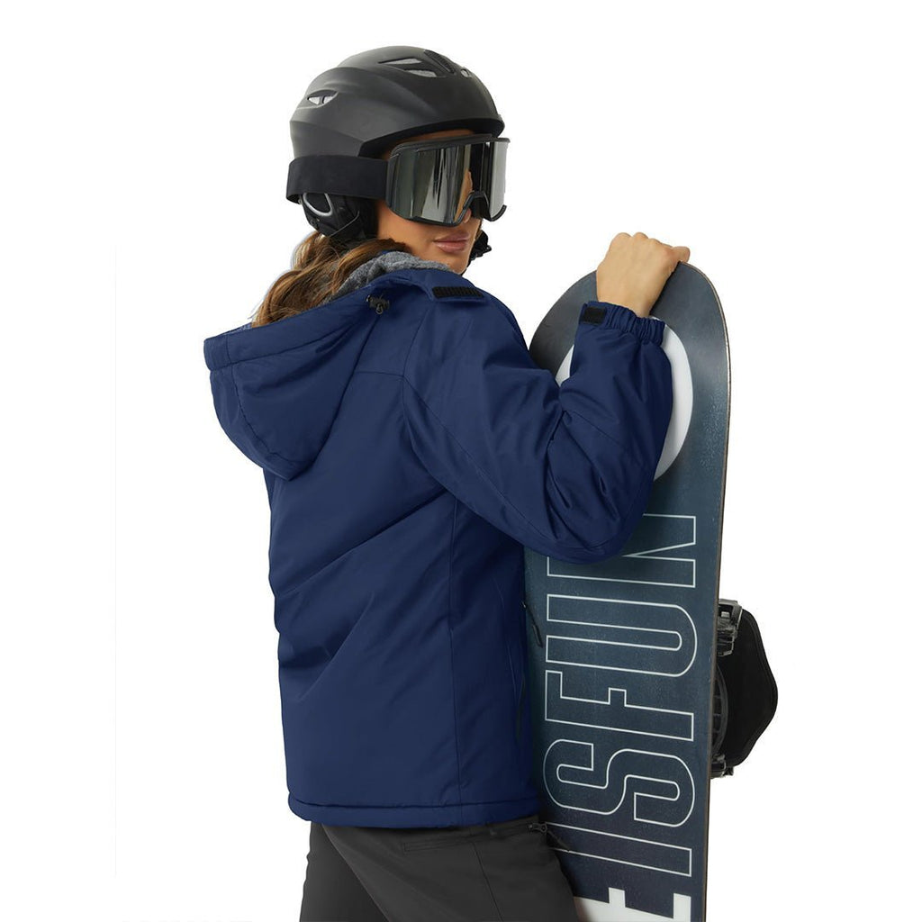 Insulated Fleece Lined Winter Hiking Jacket