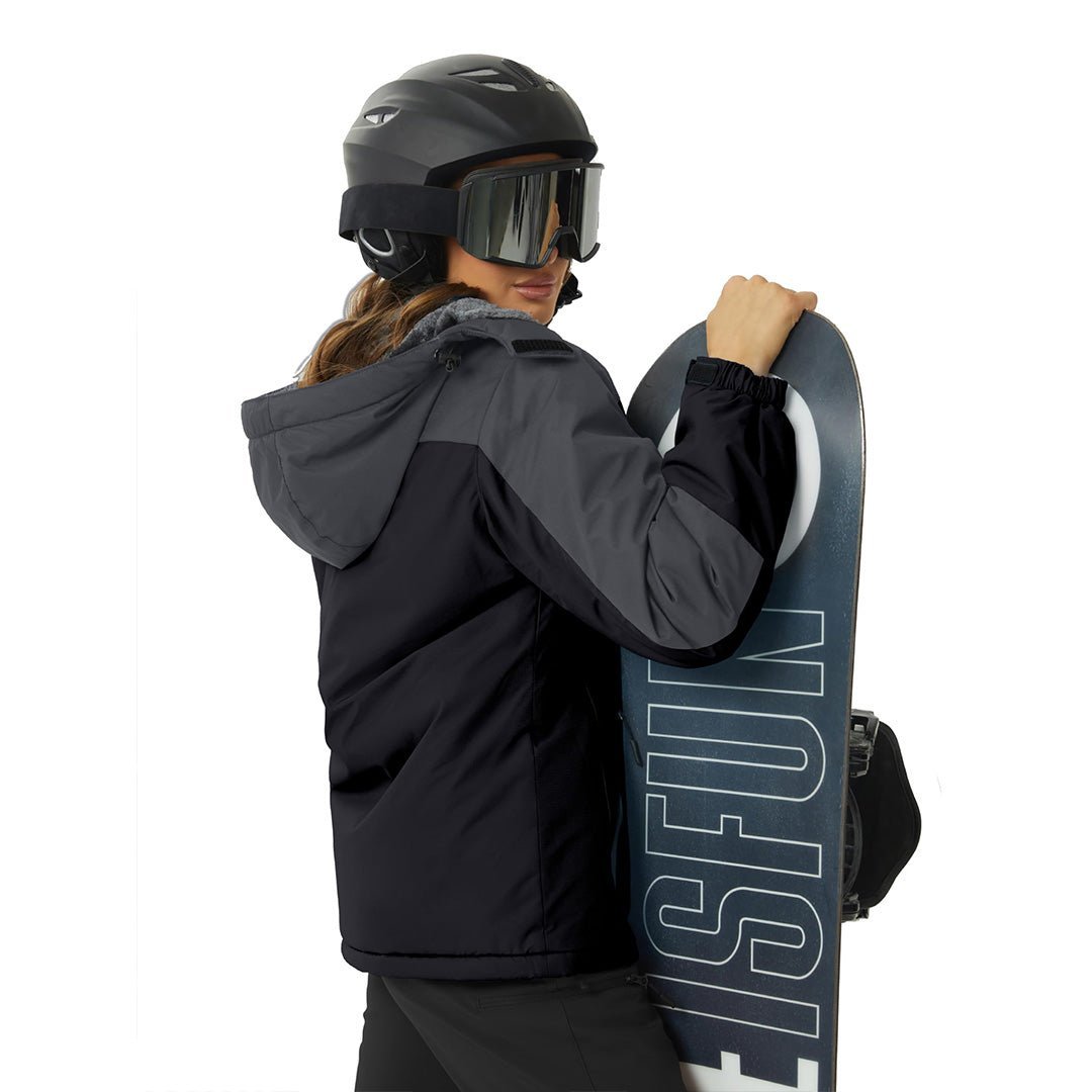 Insulated Fleece Lined Winter Hiking Jacket