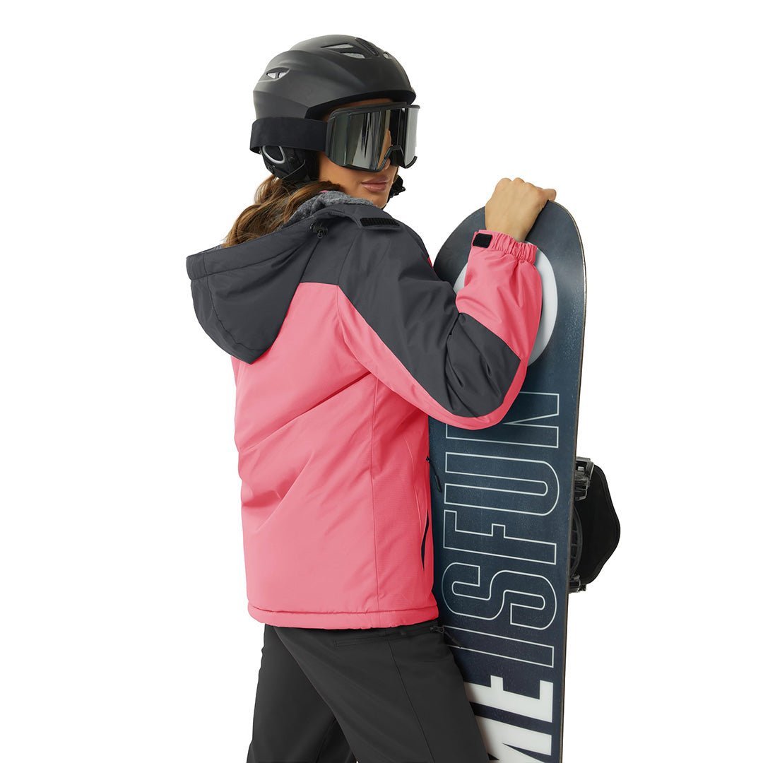 Insulated Fleece Lined Winter Hiking Jacket