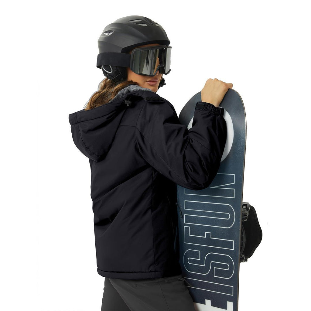 Insulated Fleece Lined Winter Hiking Jacket
