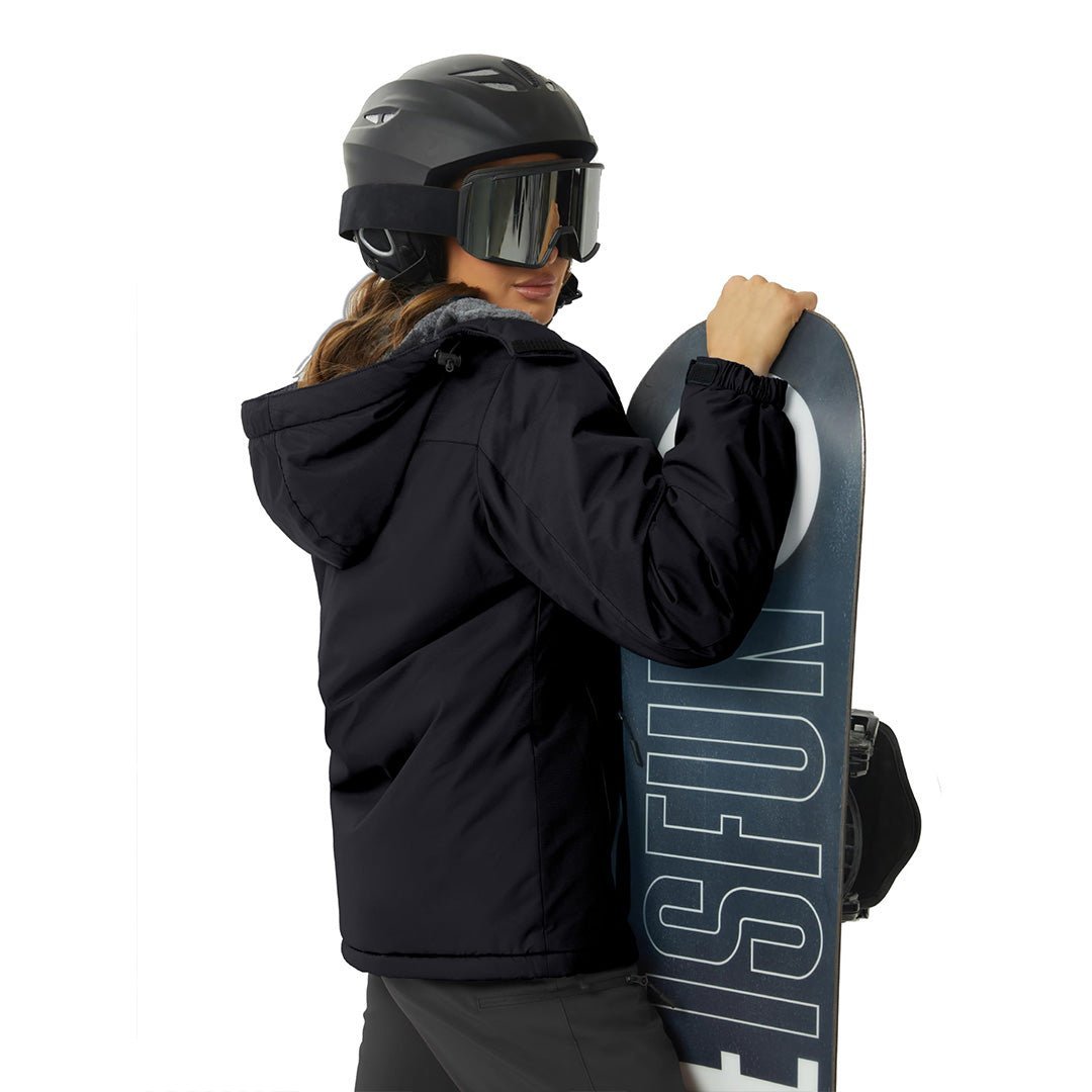 Insulated Fleece Lined Winter Hiking Jacket
