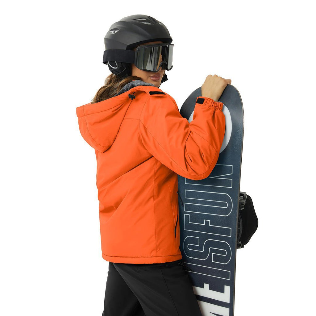 Insulated Fleece Lined Winter Hiking Jacket