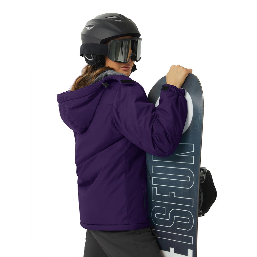 Insulated Fleece Lined Winter Hiking Jacket